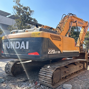 Excavadora Hyundai 220 usada de 20 toneladas en buenas condiciones Hyundai 220LC-9S Excavadora de orugas Hyundai usada a la venta - Product Image 2