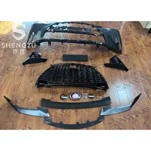 Karosserie systeme für Lexus IS250 2006-2012 Upgrade auf 2021 Modell enthalten Front stoßstange mit Kühlergrill Tagfahrlicht Front lippe