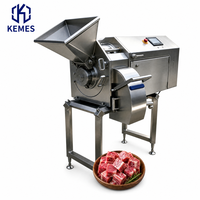 Nouvelle machine de découpe de viande 3D pour la transformation alimentaire, coupe-viande congelée, dés de poulet, poisson, légumes, trancheuse en acier inoxydable 304