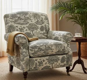 Classic Toile De Jouy Printed Upholstery Fabric By The Yard Timeless Scenic Pastoral Pattern Upholstery Textile For <b>Sofa</b> <b>Bench</b> - Product Image 6