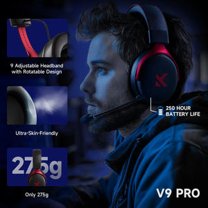 Auriculares Inalámbricos para Juegos MCHOSE V9 Pro, Sonido Envolvente, Micrófono con Cancelación de Ruido, Baja Latencia, Ligeros para PS5, PC, SWITCH - Product Image 2
