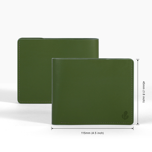 <span class=keywords><strong>Portafoglio</strong></span> in Pelle Vegana Ecologica con Logo Personalizzato, Porta Carte Sottile Bifold da <span class=keywords><strong>Uomo</strong></span>, Sostenibile, Vendita all'Ingrosso OEM - Product Image 6