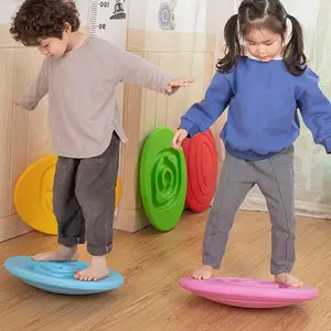 Sensory Autism Integration Training Equipment Fitness Gym Training Plastic Fitness Balance Board For Children