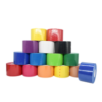 Bande de kinésiologie en coton et polyester abordable, 5 cm x 5 m, bande élastique de sport, prix compétitif, vente en gros directe usine