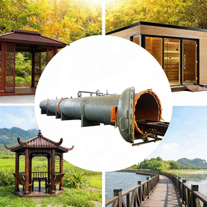 ZHONGNUO Autoclave de Impregnación de Alta Presión para Madera/<span class=keywords><strong>Postes</strong></span> de 1.8-18.5m, con Bomba, Control PLC, Certificación CE ISO - Product Image 2