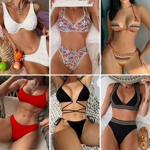Wholesale Direct Imported Summer Women's <b>Swimsuit</b> & Clothes Bulk Stock <b>Tops</b> Bales - Product Image 2