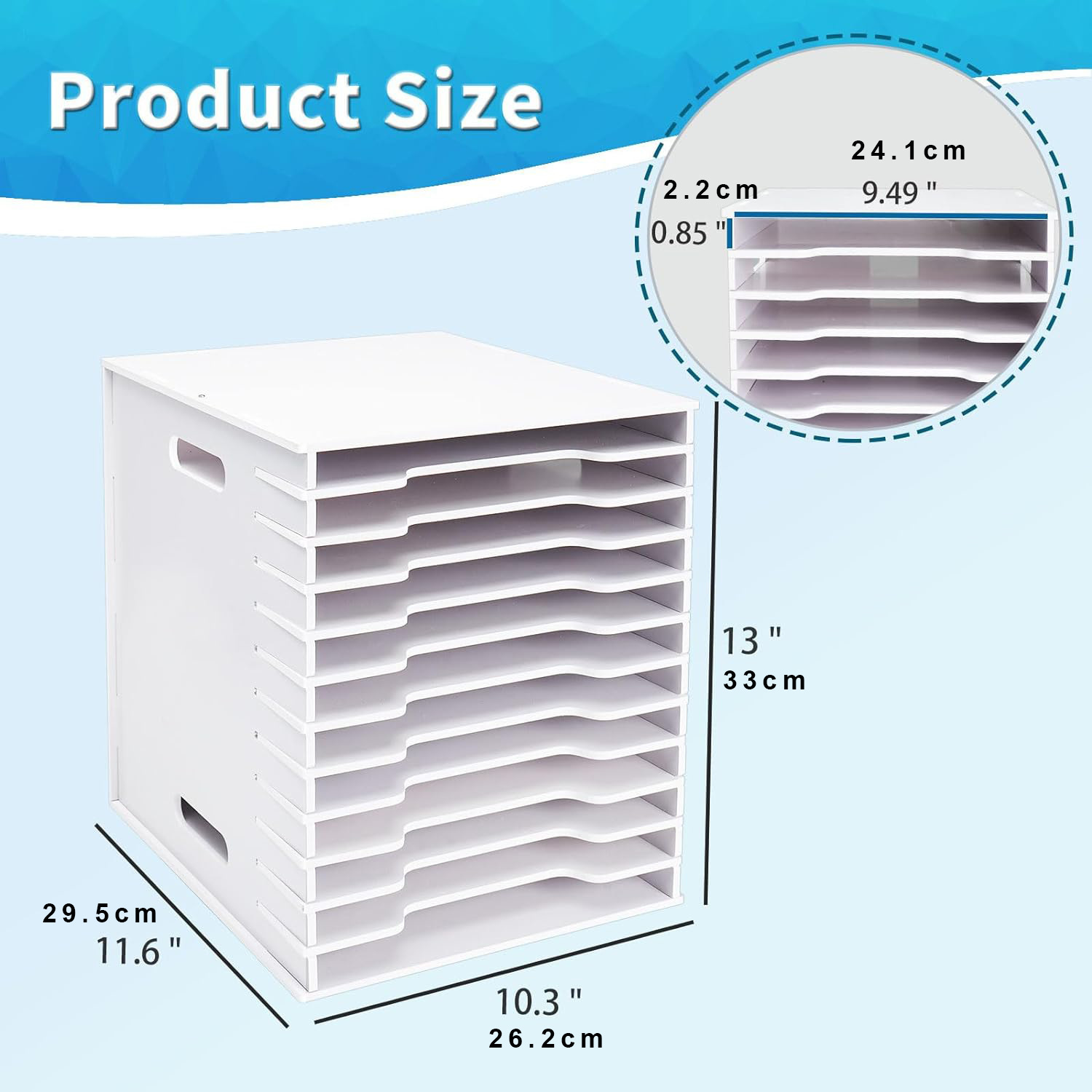 12-Layer Paper Organizer [26.2CM]