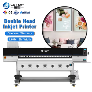 Impresora de Sublimación de Tinta de Gran Formato LETOP de Fábrica con Cabezales de Impresión Dobles, 1.6M 1.8M, Impresora de Vinilo Multicolor - Product Image 1