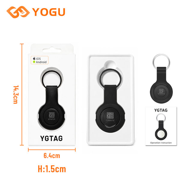 YG-Tag Air Tag Bulk Stock Bluetooth ITag Support Download App IOS Android Key Pet Luggage Tracker