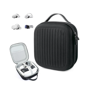 Étui de transport rigide en EVA pour Meta <span class=keywords><strong>Quest</strong></span> 2 3 3S <span class=keywords><strong>Vision</strong></span> Pro, antichoc, anti-poussière, sac de rangement pour casque VR, boîte de voyage - Product Image 1