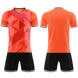 Maillot de football unisexe pour adultes - Séchage rapide, antibactérien, respirant, extensible, manches courtes, 100% polyester, service OEM pour l'hiver - Product Image 6