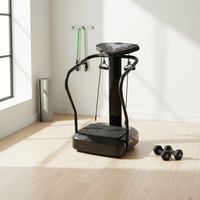 Appareil de fitness multifonctionnel ABS à vibrations pour amincissement, avec poignée à corde, pour usage domestique