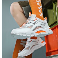 Baskets de course estivales 2026 en maille ajourée pour adolescents et hommes – Chaussures décontractées, tendance, respirantes et légères avec semelle intérieure en EVA
