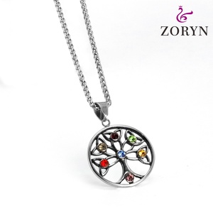Collares con Colgante de Búho con Nudo Celta de Acero Inoxidable Personalizados, Joyería de Moda de Acero de Titanio Místico, Gótico, Vikingo y Vintage para Hombre - Product Image 5