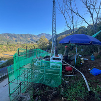 Plataforma de Perforación de Núcleos con Cable Hidráulico Completo Portátil de Alta Eficiencia ROCK-300B para Exploración Geotécnica y Minera