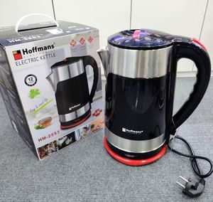 Bouilloire électrique Hoffmans HM-2553 4L avec prise EU, double paroi anti-brûlure en acier inoxydable, pour le marché africain - Product Image 3