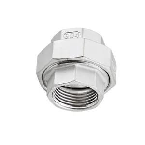 Customized Industrial Grade Stainless Steel Pipe Fitting Brand New Threaded Union Pipe Fittings