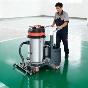 Aspirador Úmido/Seco de Baixo Ruído 69dB(A) 4500W para Limpeza de Poeira 80L 21kPa 420m³/h para Armazém Hotel Fábrica Shopping - Product Image 3