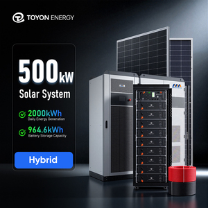 Toyon 500KW Commercial Hybrid Solar <b>Energy</b> <b>Storage</b> <b>System</b> with High Voltage 314AH Rack Mount Lithium Ion Battery - Product Image 2