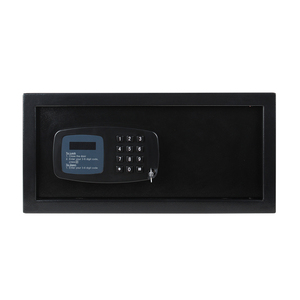 <span class=keywords><strong>Caja</strong></span> fuerte de hotel a prueba de fuego, con teclado digital y llave maestra para almacenamiento de documentos importantes - Product Image 1