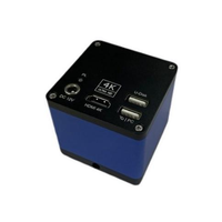 Caméra de microscope HDMI 4K avec capteur Sony et logiciel de mesure, caméra numérique à monture C pour microscope industriel et biologique