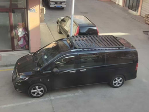 Plateforme de <span class=keywords><strong>porte</strong></span>-bagages de toit en aluminium pour <span class=keywords><strong>Mercedes</strong></span>-Benz <span class=keywords><strong>Vito</strong></span> (2015-2025) Conception antidérapante pour bagages/équipement de camping - Product Image 4