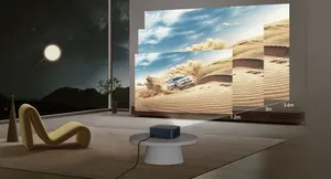 Wanbo <span class=keywords><strong>X2</strong></span> Max 1080P Android 9.0 chiếu 450 Ansi với wifi 6 & cho Bluetooth 2X cho HDMI 1x USB phiên bản màu xanh - Product Image 3