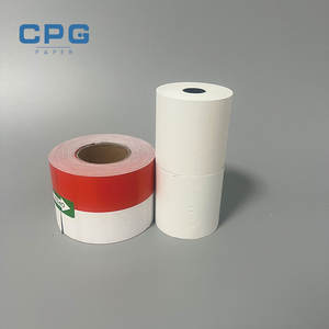 Rouleau de papier thermique 80x80mm 57*40mm pour terminal de point de vente (TPV) / guichet automatique (GAB) / caisse enregistreuse - Product Image 1