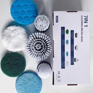 Ws101 <b>Cleaning</b> <b>Brush</b> Head 7 In 1 Multi Functional <b>For</b> Household Use With Microfiber And Plastic Parts - Product Image 2