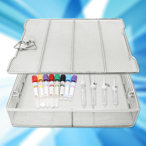 304 316 thép không gỉ lưu trữ dệt lưới giỏ y tế khử trùng lưới giỏ - Product Image 3