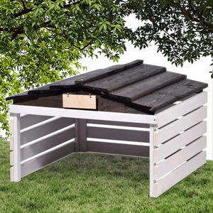 <span class=keywords><strong>Abri</strong></span> de voiture pliable moderne et simple pour garage et jardin domestique, construction en <span class=keywords><strong>bois</strong></span> durable et imperméable - Product Image 4