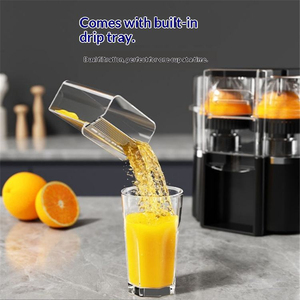 Presse-agrumes rechargeable à double tête avec levage automatique, 8 lames, 600 ml, 100 W, mixeur portable pour fruits, en PP et ABS - Product Image 5
