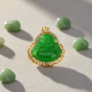 Cz9028 सोने की प्लेटेड सूक्ष्म साफ cz प्राकृतिक हरे जेड पेंडुट्स बुढ़ा/क्रॉस/दिल/तितली आकर्षण हार के लिए - Product Image 5