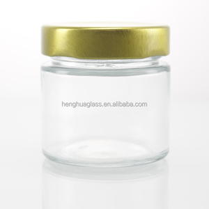 Pot de conservation alimentaire Ergo à large ouverture 90ml 120ml pour sauce, condiment, miel, foie de poulet, pâté, confiture, avec couvercle à bords hauts - Vente chaude - Product Image 1