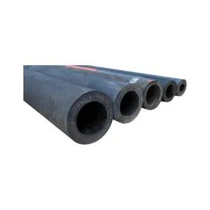 Wear-resistant rubber hose for grouting and discharging mud in subway tunnel