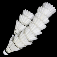 Lingshang LS100, volant de badminton professionnel léger en plumes de canard, contrôle excellent, équilibre optimal, retour d'information clair