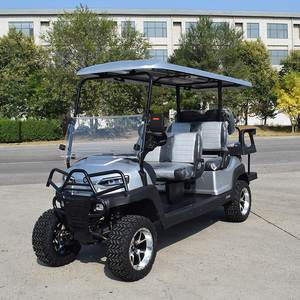 Voiturette de <span class=keywords><strong>golf</strong></span> électrique solaire intelligente, fabriquée en Chine, 4 places, CE Zhongyi, personnalisée, 48V, <span class=keywords><strong>prix</strong></span> compétitifs - Product Image 1