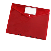 Carpeta para Archivos, Carpeta Transparente A4 con Porta Tarjetas de Visita, Carpeta para Archivos A5 de Color