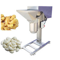 Machine à purée de fruits professionnelle avec goulotte d'alimentation large et moteur intégré pour hôtels, banquets, assaisonnement des aliments et stations de cuisine