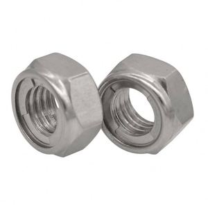 Tuercas hexagonales de acero inoxidable 304 316 M3-M20 DIN 980 <span class=keywords><strong>M</strong></span>, tuercas de seguridad metálicas con torque prevalecedor - Product Image 3