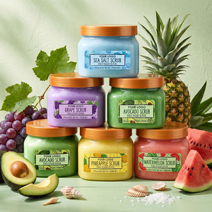 Gommage corporel éclaircissant <span class=keywords><strong>et</strong></span> exfoliant, gommage corporel aux fruits biologiques, éclaircit <span class=keywords><strong>et</strong></span> rend la peau délicate, nettoie en profondeur, éclaircit <span class=keywords><strong>et</strong></span> nourrit la peau - Product Image 1