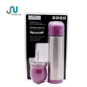 Frasco de vacío de acero inoxidable Sure Up, juegos de tazas térmicas de yerba mate, botella de agua y <span class=keywords><strong>taza</strong></span> - Product Image 1