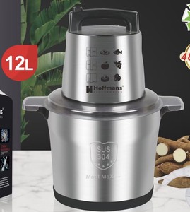 Hachoir à viande électrique 12L sans BPA 4800W, prise UE, en acier inoxydable 304 de qualité alimentaire, pour hacher la viande, vente en gros <span class=keywords><strong>Afrique</strong></span> - Product Image 1