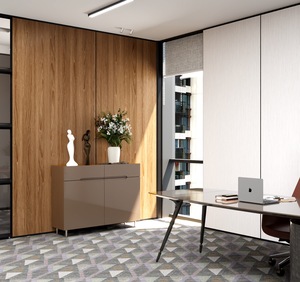 Chuyên Nghiệp Hiện Đại văn phòng Divider demountable Modular nhà máy phân vùng tường bảng điều khiển cho nhà văn phòng chống cháy căn hộ - Product Image 1