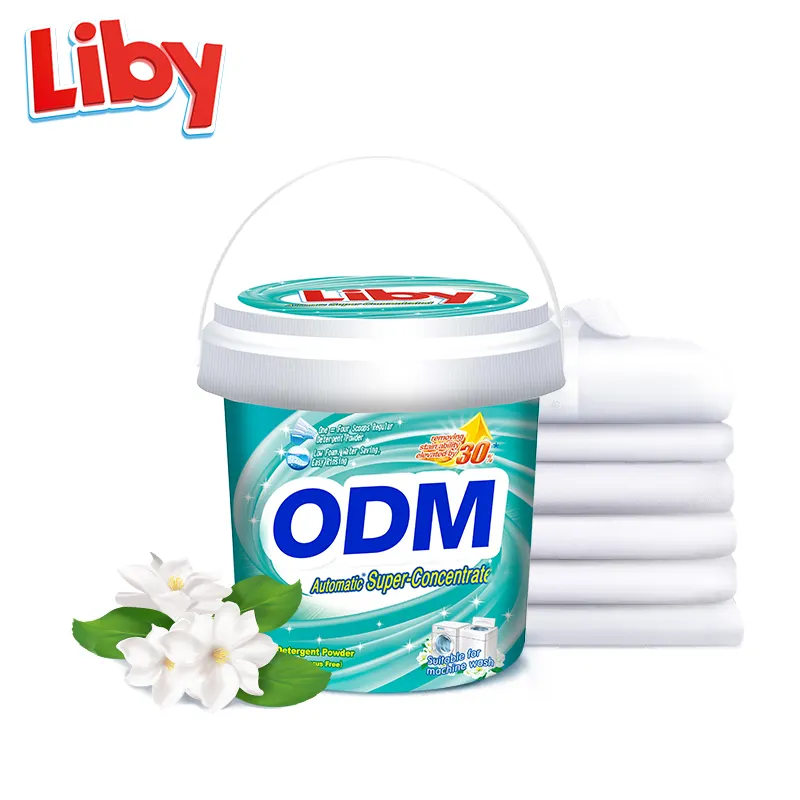 LIBY Grepower omo sensible lessive en poudre 2 kg détergent fabrication en dongguan japonais lessive accessoire oem odm