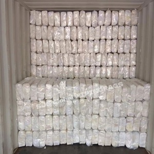 Paños de Limpieza Eficientes, Trapos de Camiseta Blancos, Trapos Industriales de Camiseta Blanca, Trapos de Algodón - Product Image 1
