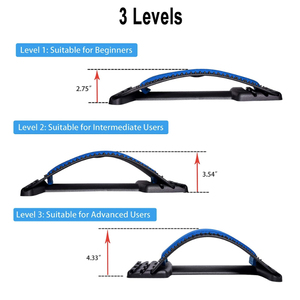 Camilla de masaje para aliviar el dolor de espalda, 3 Ajustes ajustables - Product Image 5
