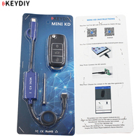Générateur de clés à distance KEYDIY Mini KD pour systèmes Android et IOS, programmation automatique des clés, couleur noir/bleu