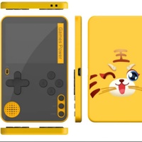 Mini console de jeux vidéo rétro portable FC 500-en-1, écran de 2,4 pouces, mémoire de 10 Mo, système open-source, sortie AV, interface USB