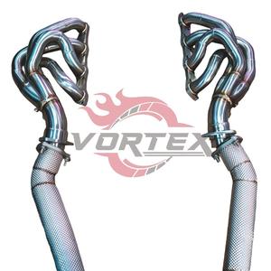 Colectores de Escape de Alto Rendimiento Vortex para Ferrari F430 4.3L V8, Sistema de Tubos de Conexión Deportivos y de Competición - Product Image 1